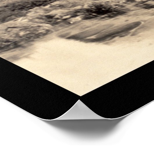 Alpheus Creek ID Foto 1913 Poster (Hoek)