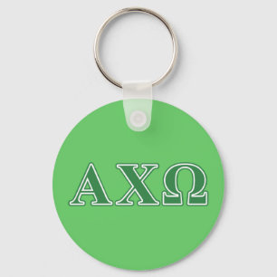 Alphi Chi Omega Griekse Letters Sleutelhanger