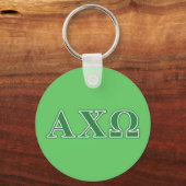 Alphi Chi Omega Griekse Letters Sleutelhanger (Voorkant)