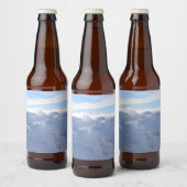Alphine Mountain Bier Etiket (Flessen)