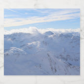 Alphine Mountain Bier Etiket (Enkel label)