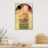 Alphones ( Alfons ) Mucha 1921 uitzendt Poster uit (Keuken)