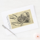 Alphons Johannes Maria Diepenbrock 1900 Rechthoekige Sticker (Envelop)