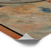 Alphons Mucha Biscuit advertentie Poster (Hoek)