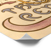 Alphons Mucha La Dame Aux Camelias Poster (Hoek)