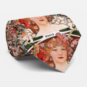 Alphons Mucha,"Reverie" Stropdas (Opgerold)