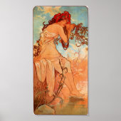 Alphons Mucha Summer Poster (Voorkant)