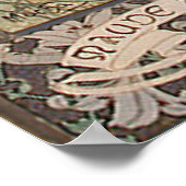 Alphons mucha verrassingsonderzoek in bossen poster (Hoek)