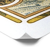 Alphonse (Alfons) Mucha: Bieres de la Meuse (2) Poster (Hoek)