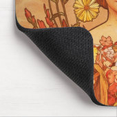 Alphonse (Alfons) Mucha Bouquet Mousepad Muismat (Hoek)