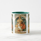 Alphonse (Alfons) Mucha Chocolat Ideal Mok (Midden)