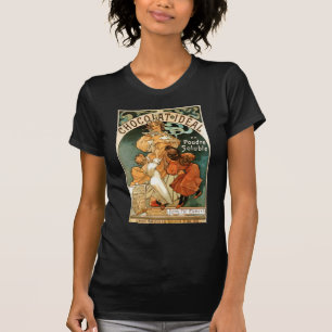 Alphonse (Alfons) Mucha Chocolat Ideal T-shirt