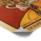 Alphonse ( Alfons ) Mucha ~ Waverley Cycles 1898 Poster (Hoek)