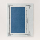 Alphonse Allais, April Fools, Blauw, Abstracte kun Legpuzzel (Verticaal)