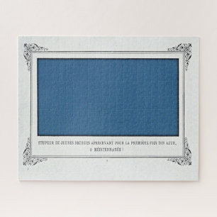 Alphonse Allais, April Fools, Blauw, Abstracte kun Legpuzzel