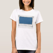 Alphonse Allais, April Fools, Blauw, Abstracte kun T-shirt (Voorkant)