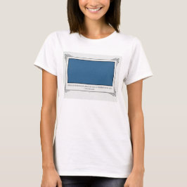 Alphonse Allais, April Fools, Blauw, Abstracte kun T-shirt