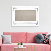 Alphonse Allais, April Fools, Grijs, Abstracte kun Canvas Afdruk (Insitu (Woonkamer))