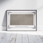 Alphonse Allais, April Fools, Grijs, Abstracte kun Poster