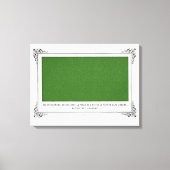 Alphonse Allais, April Fools, Groen, Abstracte kun Canvas Afdruk (Voorkant)