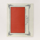 Alphonse Allais, April Fools, Rood, Abstracte kuns Legpuzzel (Verticaal)