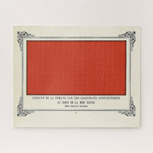 Alphonse Allais, April Fools, Rood, Abstracte kuns Legpuzzel