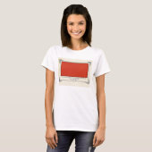 Alphonse Allais, April Fools, Rood, Abstracte kuns T-shirt (Voorkant volledig)