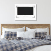 Alphonse Allais, April Fools, Zwart, Abstracte kun Canvas Afdruk (Insitu (Slaapkamer))