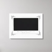 Alphonse Allais, April Fools, Zwart, Abstracte kun Canvas Afdruk (Voorkant)