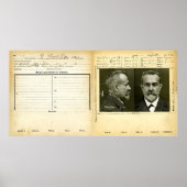 Alphonse Bertillon (1893) Poster (Voorkant)
