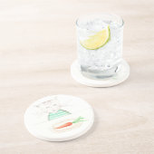 Alphonse de Kat  Zandsteen Onderzetter (Zijkant)