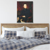 Alphonse de Lamartine Canvas Afdruk (Insitu (Slaapkamer))