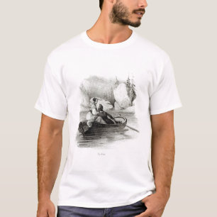Alphonse de Lamartine en Elvire T-shirt