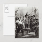 Alphonse de Lamartine in het stadhuis Briefkaart (Voorkant / Achterkant)