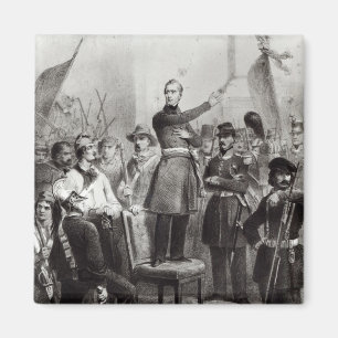 Alphonse de Lamartine in het stadhuis Magneet