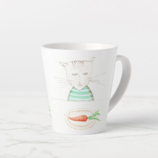 Alphonse le Chat Latte Mok (Rechterhoek)