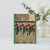 Alphonse Maria Mucha ~ Decoratifs Briefkaart (Staand voorkant)