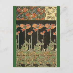 Alphonse Maria Mucha ~ Decoratifs Briefkaart