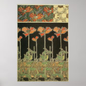 Alphonse Maria Mucha ~ Decoratifs Poster (Voorkant)