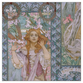 Alphonse Maria Mucha – Jugendstil Art nouveau DIY Stof