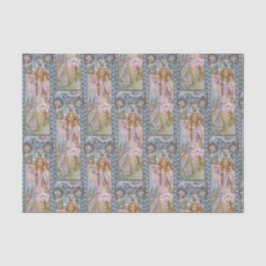 Alphonse Maria Mucha – Jugendstil Art nouveau DIY Tissuepapier