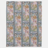 Alphonse Maria Mucha – Jugendstil Art nouveau Fleece Deken (Voorkant)