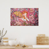 Alphonse Much Art Nouveau Poster (Keuken)