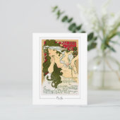Alphonse Mucha #115 - Kunstkaart Briefkaart (Staand voorkant)
