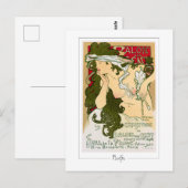 Alphonse Mucha #115 - Kunstkaart Briefkaart (Voorkant / Achterkant)