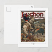 Alphonse Mucha #117 - Kunstmatig Briefkaart (Voorkant / Achterkant)