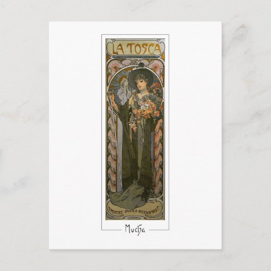 Alphonse Mucha #132 - Kunstkaart Briefkaart (Voorkant)
