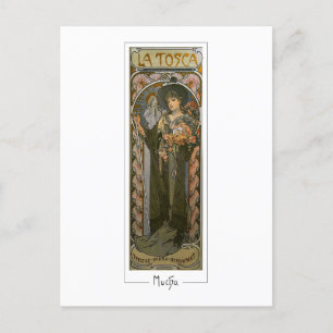 Alphonse Mucha #132 - Kunstmatig Briefkaart