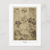 Alphonse Mucha #15 - Fine Art Briefkaart (Voorkant)