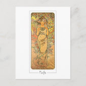 Alphonse Mucha #160 - Fine Art Briefkaart (Voorkant)